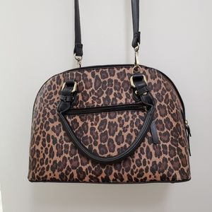 Seven Days Vegan Leopard Print Purse Handbag